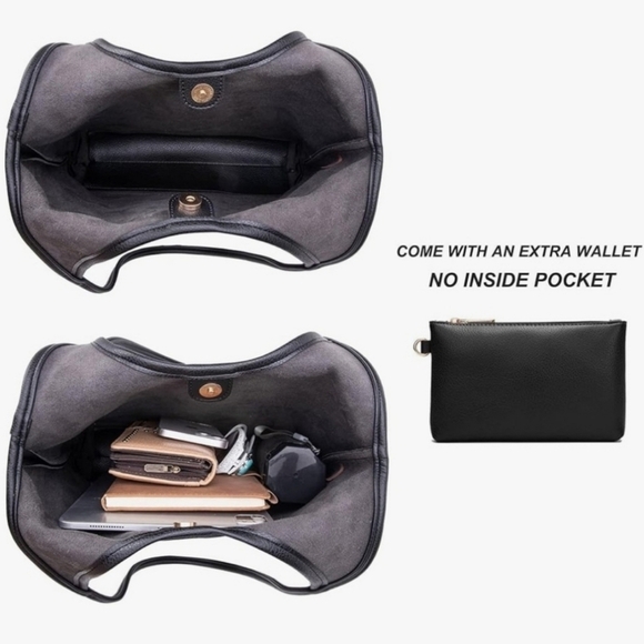 MontanaWest Black Hobo Style Handbag - Picture 2 of 6